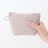 リンクルナイロン　マチ付きポーチ