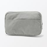 リンクルナイロン　大きく開くポーチ