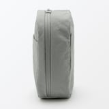 リンクルナイロン　大きく開くスクエアポーチ