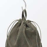 ポリエステルメッシュ巾着　ダブルタイプ