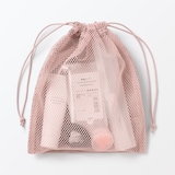 ポリエステルメッシュ巾着　ダブルタイプ