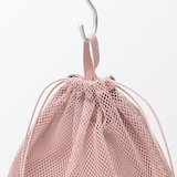 ポリエステルメッシュ巾着　ダブルタイプ