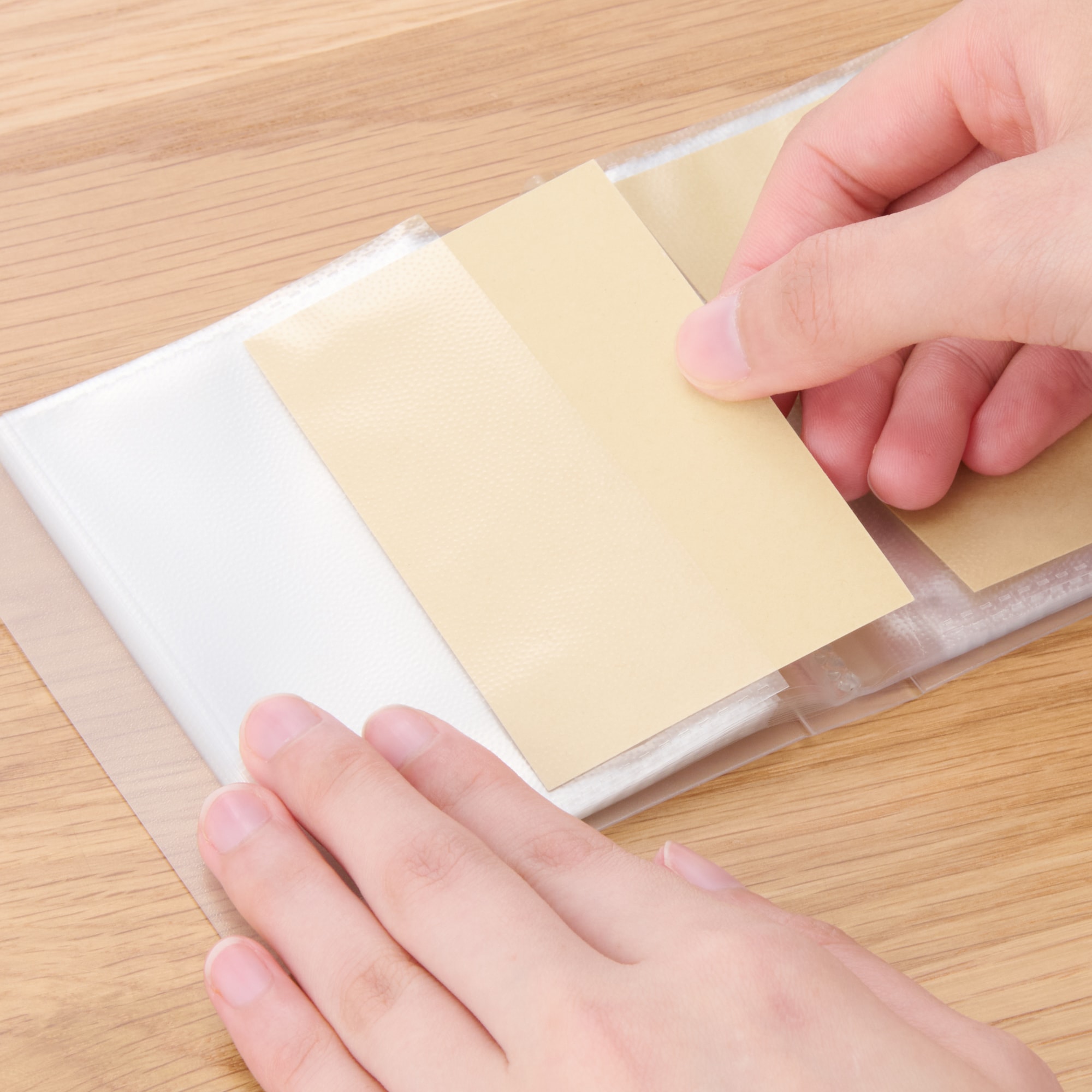 ポリプロピレンカードホルダー・サイド収納