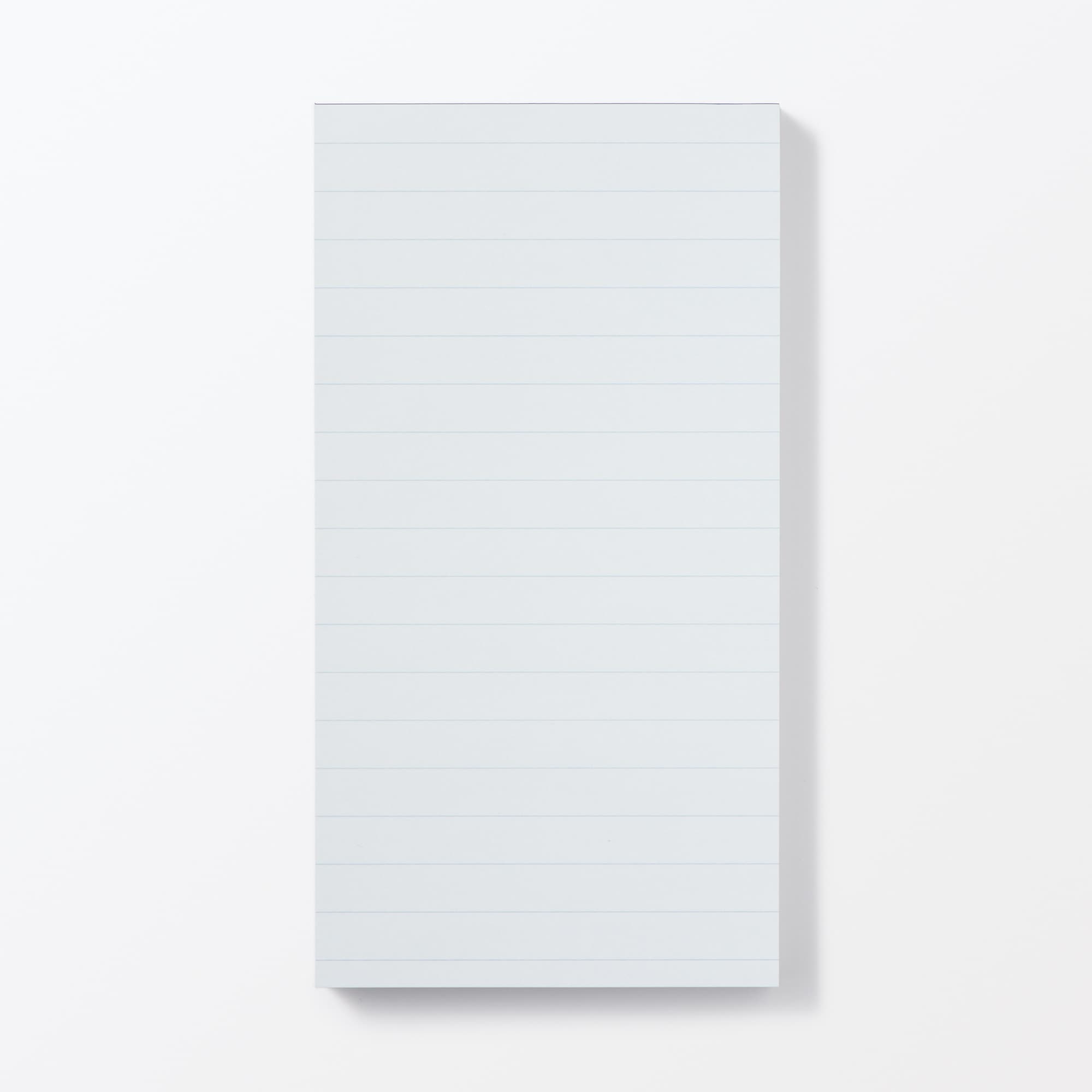 カラーメモパッド　横罫