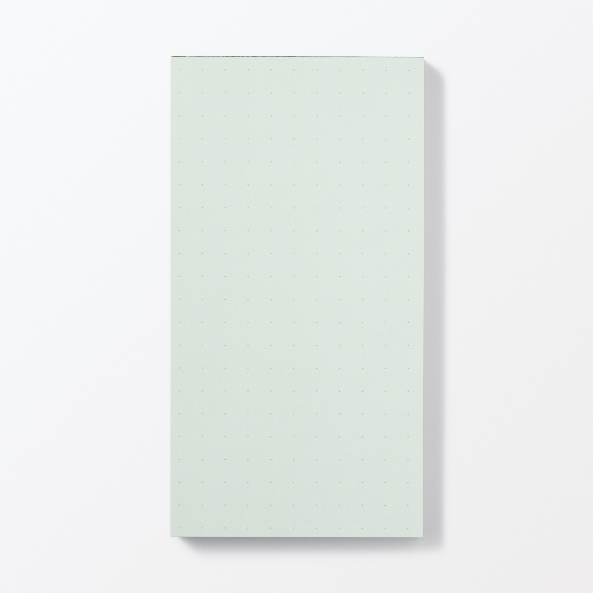 カラーメモパッド　ドット方眼