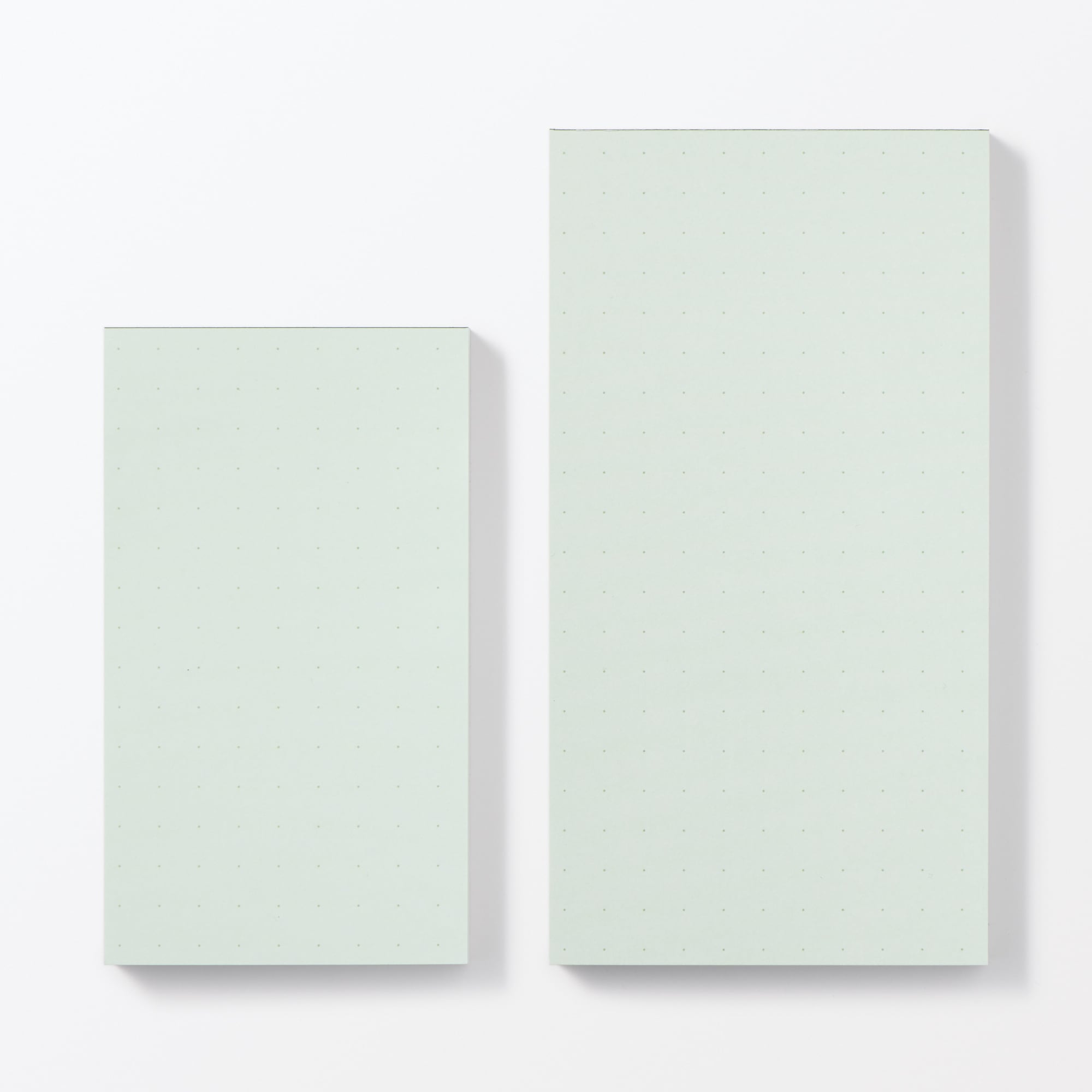 カラーメモパッド　ドット方眼