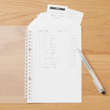 リフィルノート　リフィル　記録ができる家計簿封筒