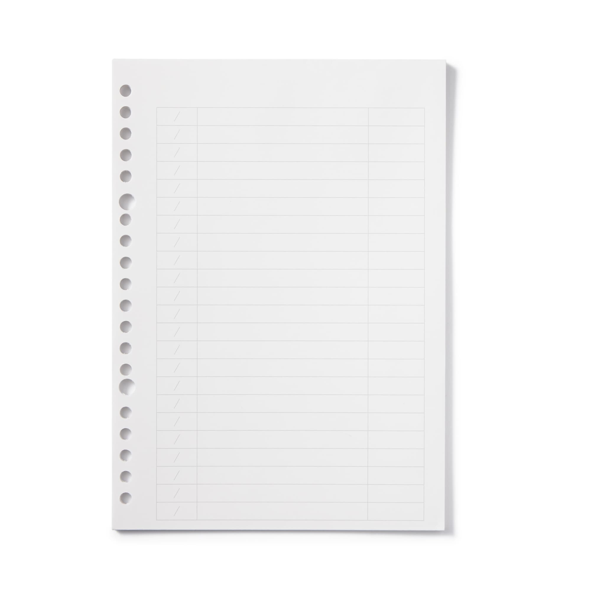 リフィルノート　リフィル　記録ができる家計簿封筒