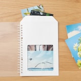 リフィルノート　リフィル　記録ができる窓付き封筒