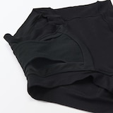 婦人　なめらか伝い漏れ軽減吸水サニタリーショーツ