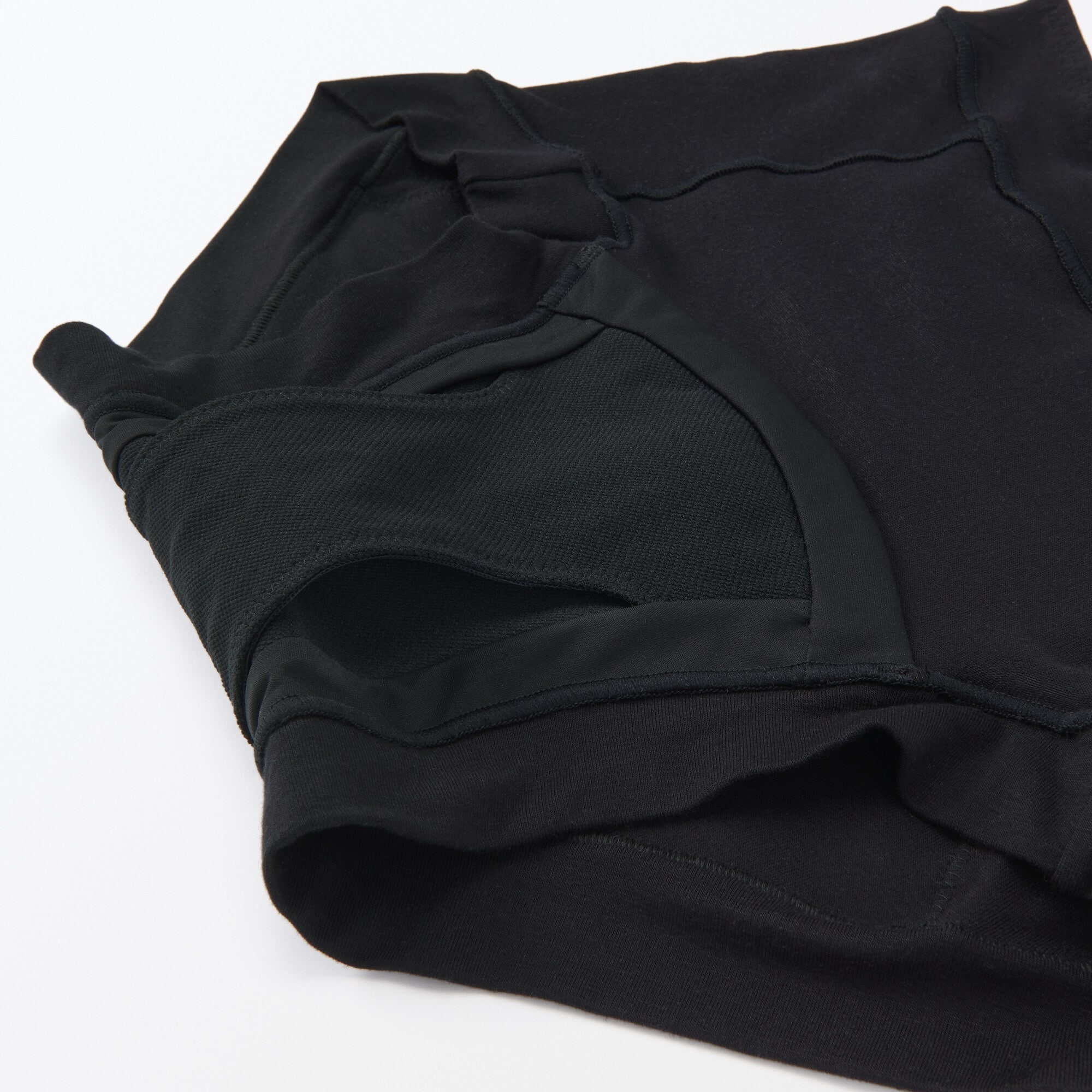 婦人　なめらか伝い漏れ軽減吸水サニタリーショーツ