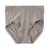 婦人　なめらかレース付きハイライズショーツ