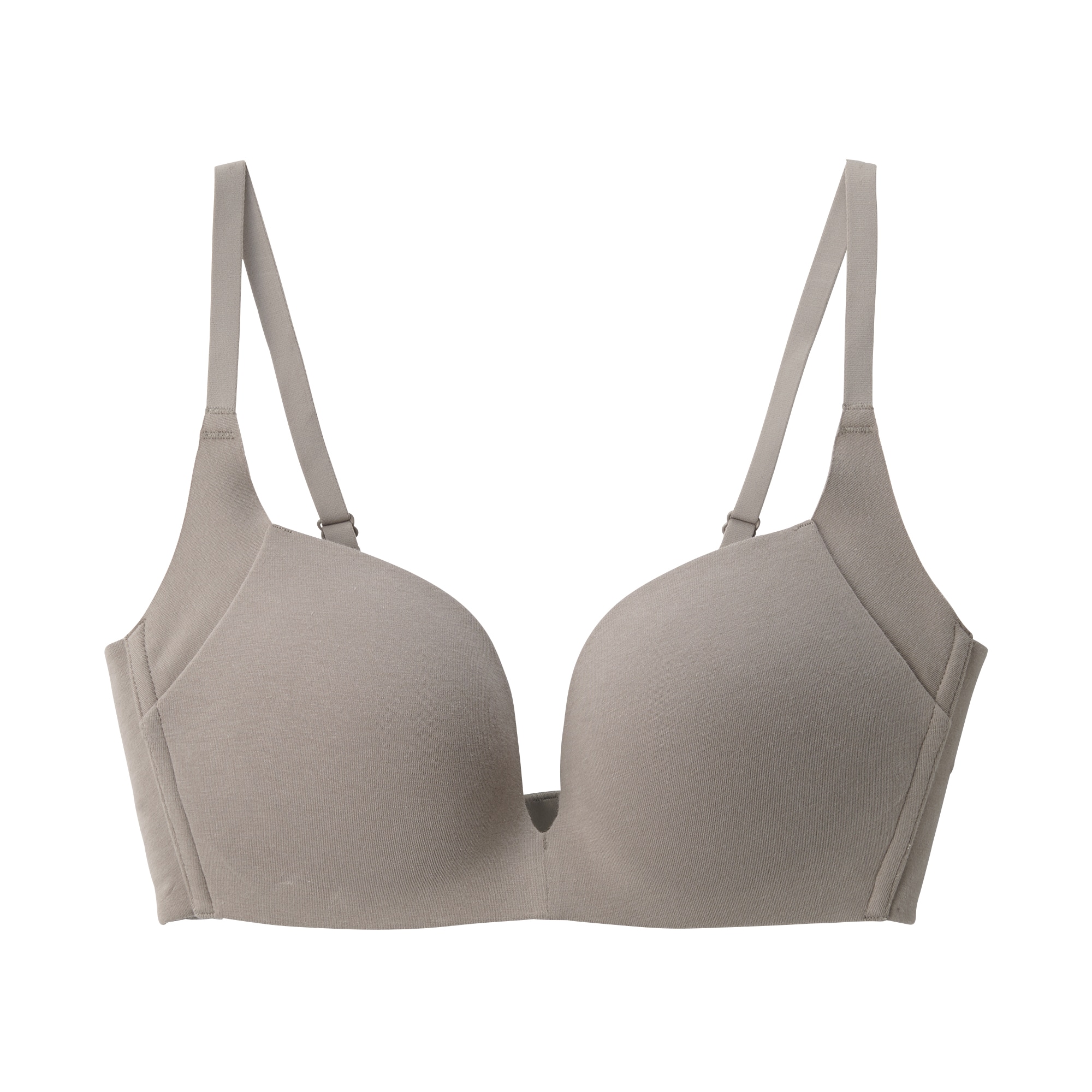 婦人　ノンワイヤー胸の形を整えるブラジャー　プラスサイズ