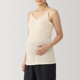 婦人　【マタニティ】シルク混パターンメッシュ授乳に便利なブラキャミソール