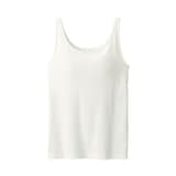 婦人　胸のボリュームをおさえるブラタンクトップ