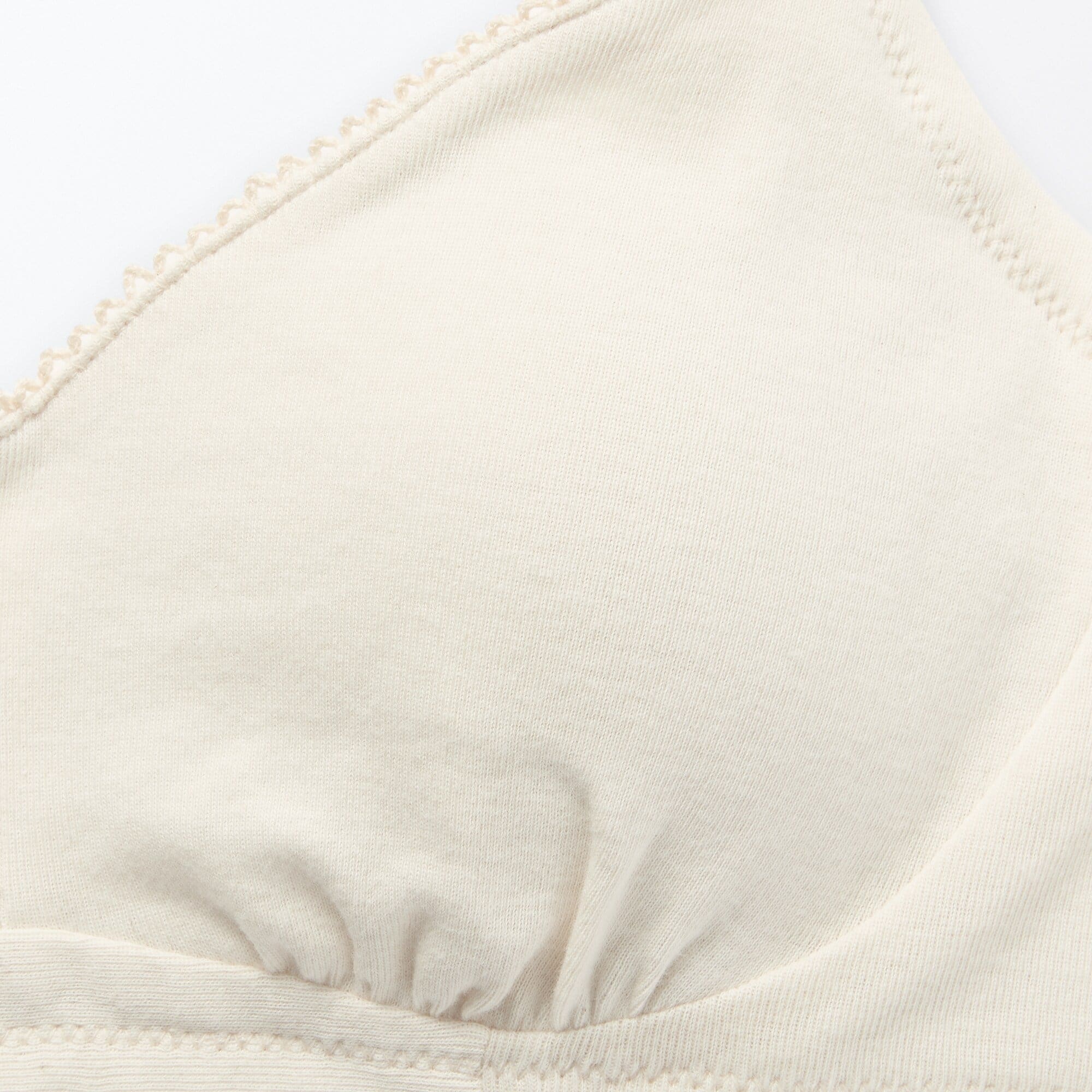 婦人　無染色ブラジャー