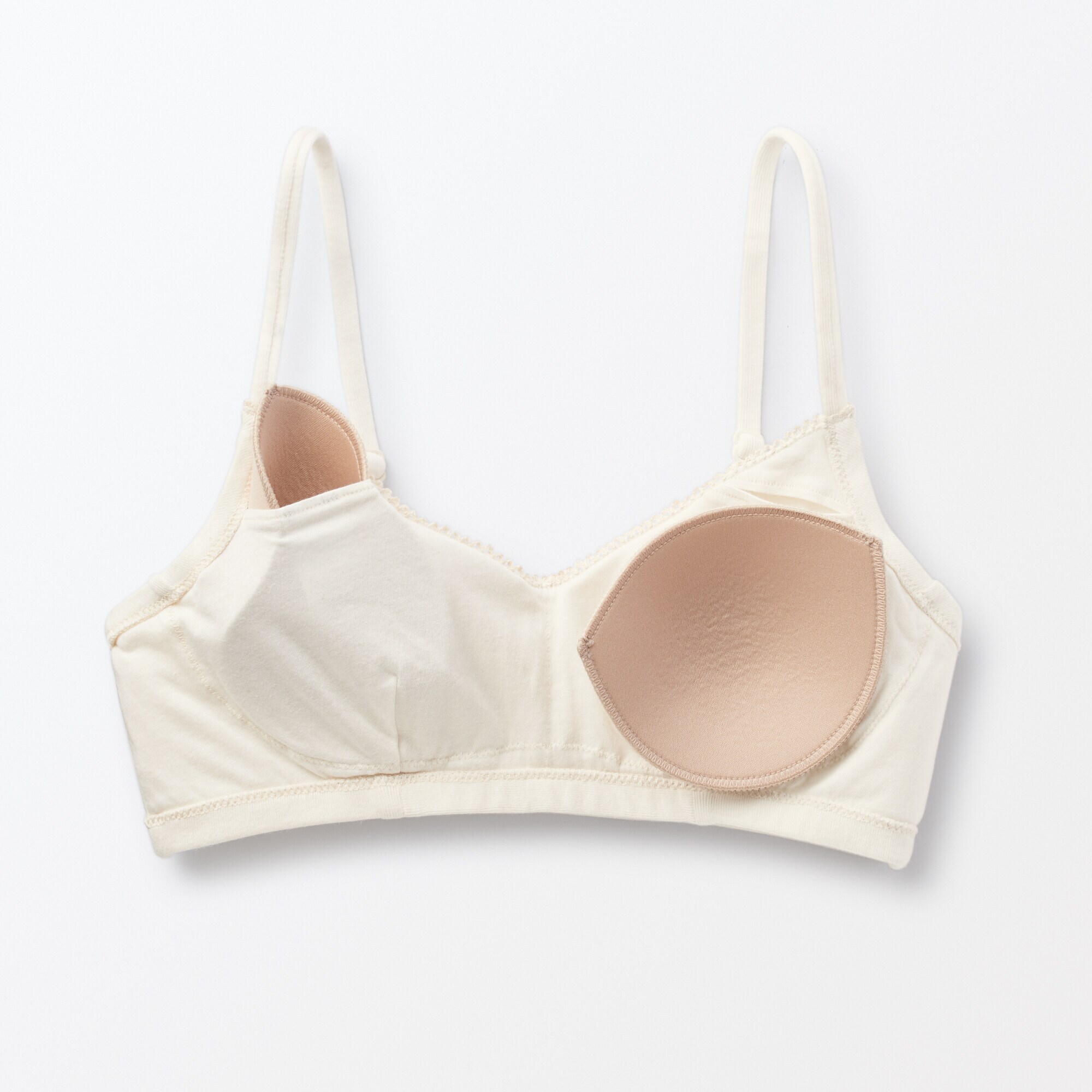 婦人　無染色ブラジャー