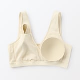 婦人　【マタニティ】シルク混パターンメッシュ授乳に便利なブラジャー