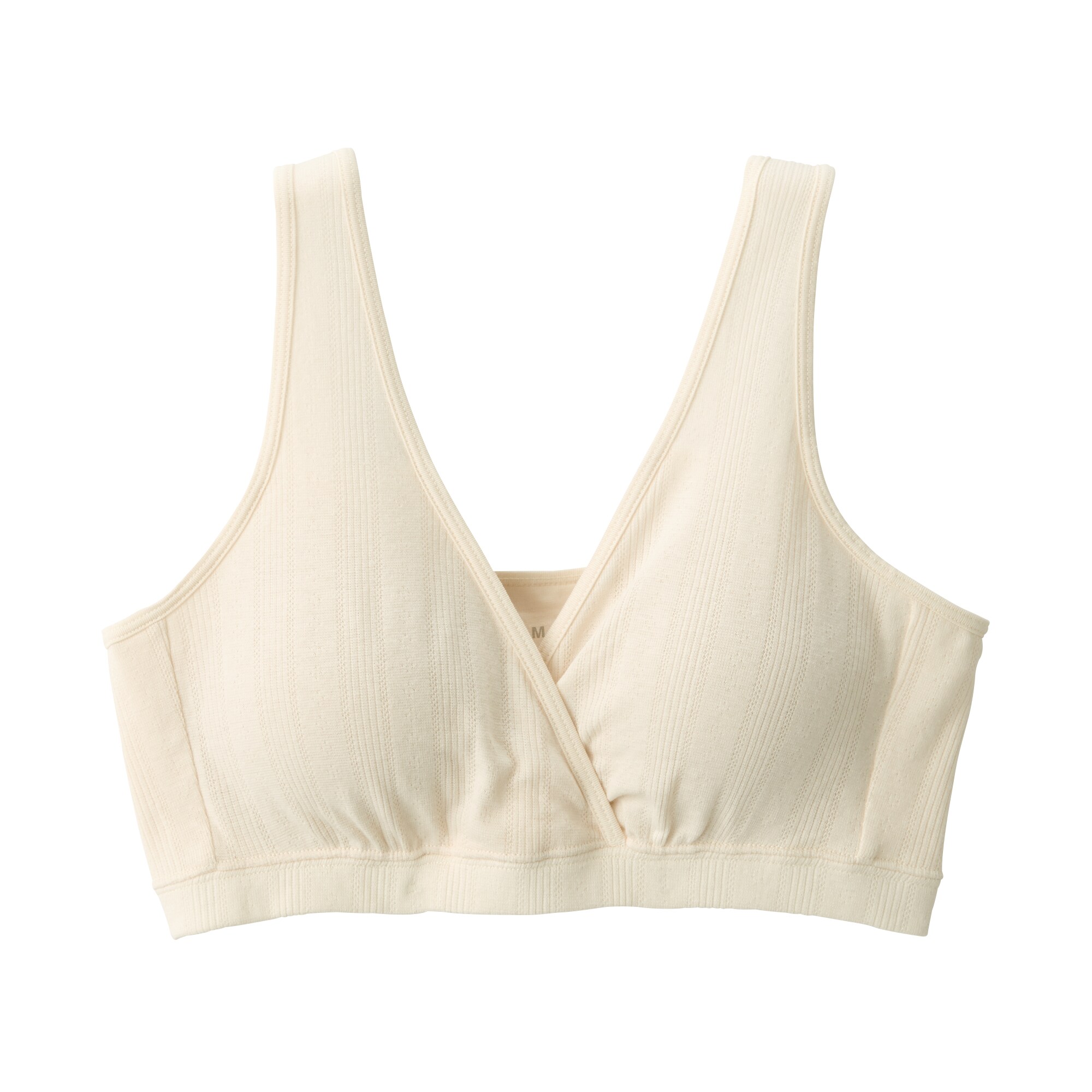 婦人　【マタニティ】シルク混パターンメッシュ授乳に便利なブラジャー