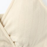 婦人　【マタニティ】シルク混パターンメッシュ授乳に便利なブラジャー