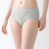 婦人　フライス編みハイライズショーツ