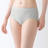 婦人　フライス編みハイライズショーツ