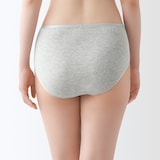 婦人　フライス編みハイライズショーツ