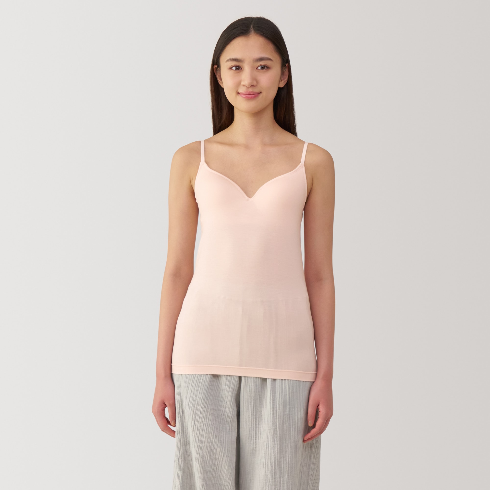 フリンジ付きマルチカラーレディースキャミソール フリンジ付きマルチカラーレディースキャミソール