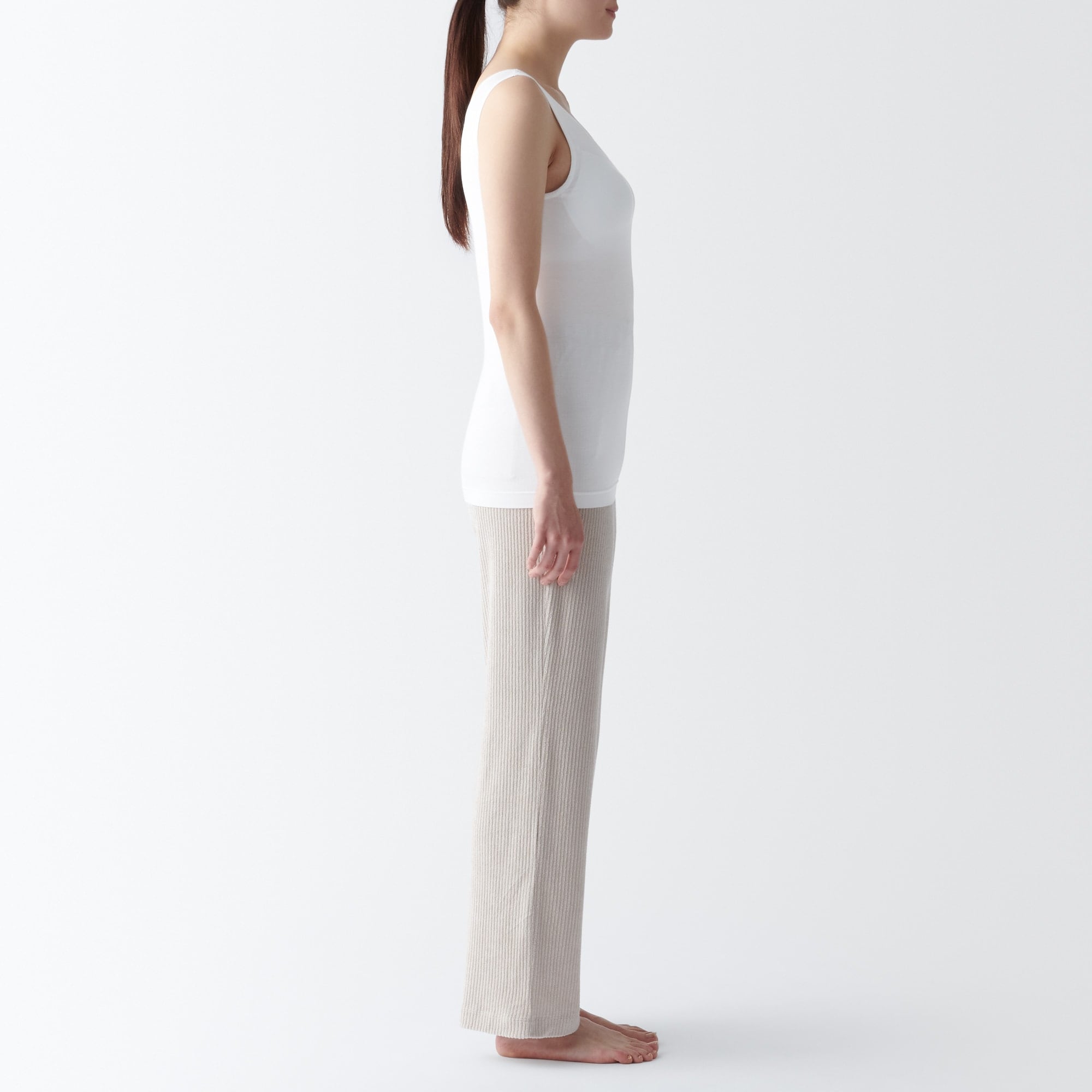 婦人 なめらかブラタンクトップ | 無印良品