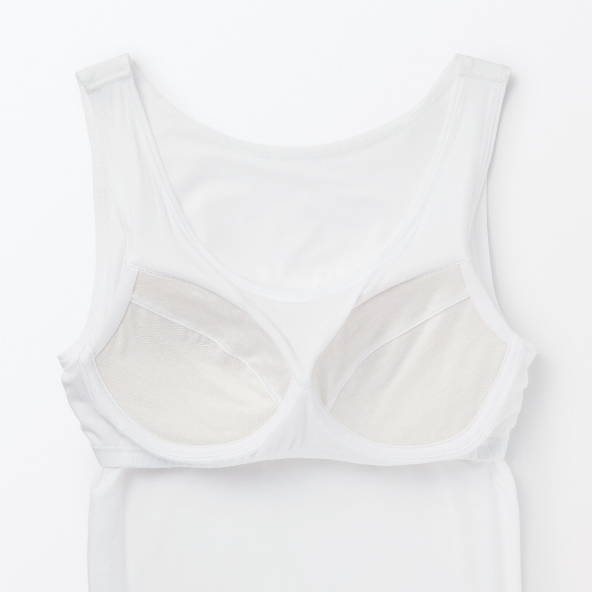 婦人　なめらかブラタンクトップ