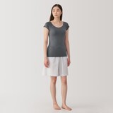 婦人　なめらかブラフレンチスリーブ