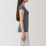 婦人　なめらかブラフレンチスリーブ