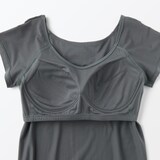 婦人　なめらかブラフレンチスリーブ