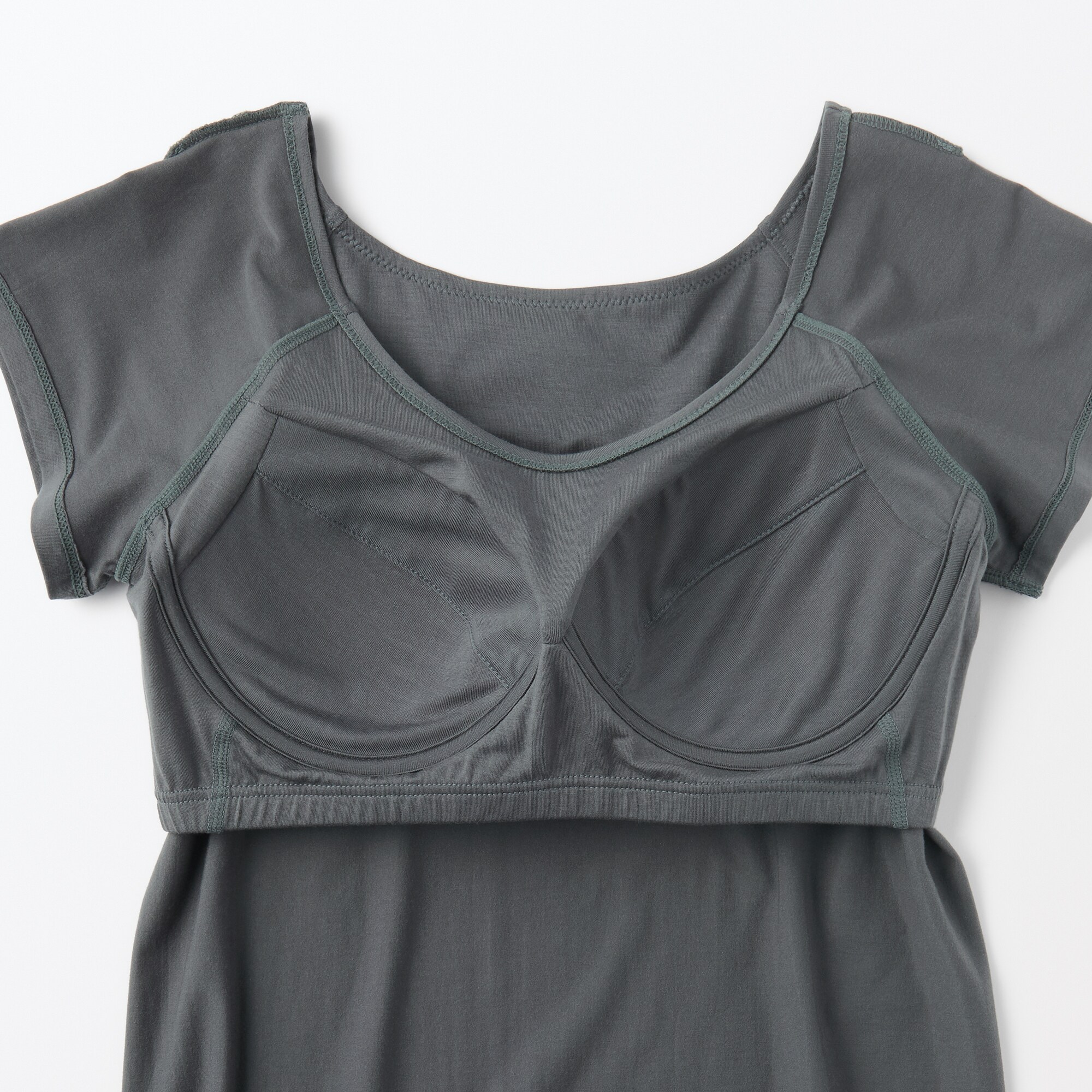 婦人　なめらかブラフレンチスリーブ