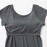 婦人　なめらかブラフレンチスリーブ