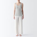 婦人　リブ編みタンクトップ