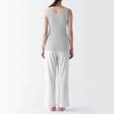 婦人　リブ編みタンクトップ