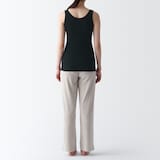 婦人　リブ編みタンクトップ