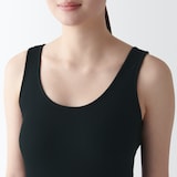 婦人　リブ編みタンクトップ