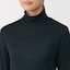 婦人　シルク混シアータートルネック長袖Ｔシャツ