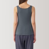 婦人　なめらかリブブラタンクトップ