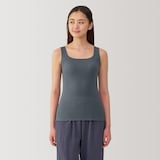 婦人　なめらかリブブラタンクトップ