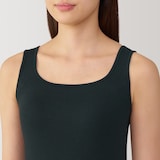 婦人　なめらかリブブラタンクトップ