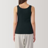 婦人　なめらかリブブラタンクトップ