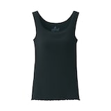 婦人　なめらかリブブラタンクトップ