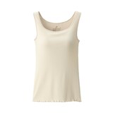 婦人　なめらかリブブラタンクトップ