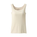 婦人　なめらかリブブラタンクトップ