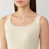 婦人　なめらかリブブラタンクトップ