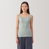 婦人　なめらかリブブラタンクトップ