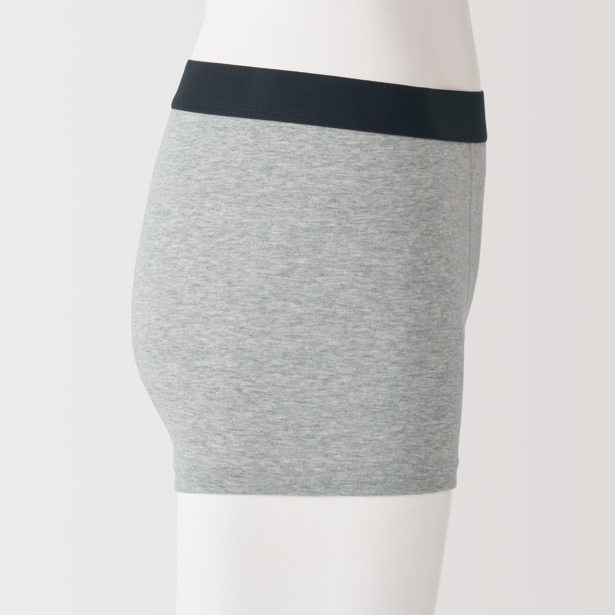 紳士　綿天竺　前閉じボクサーパンツ